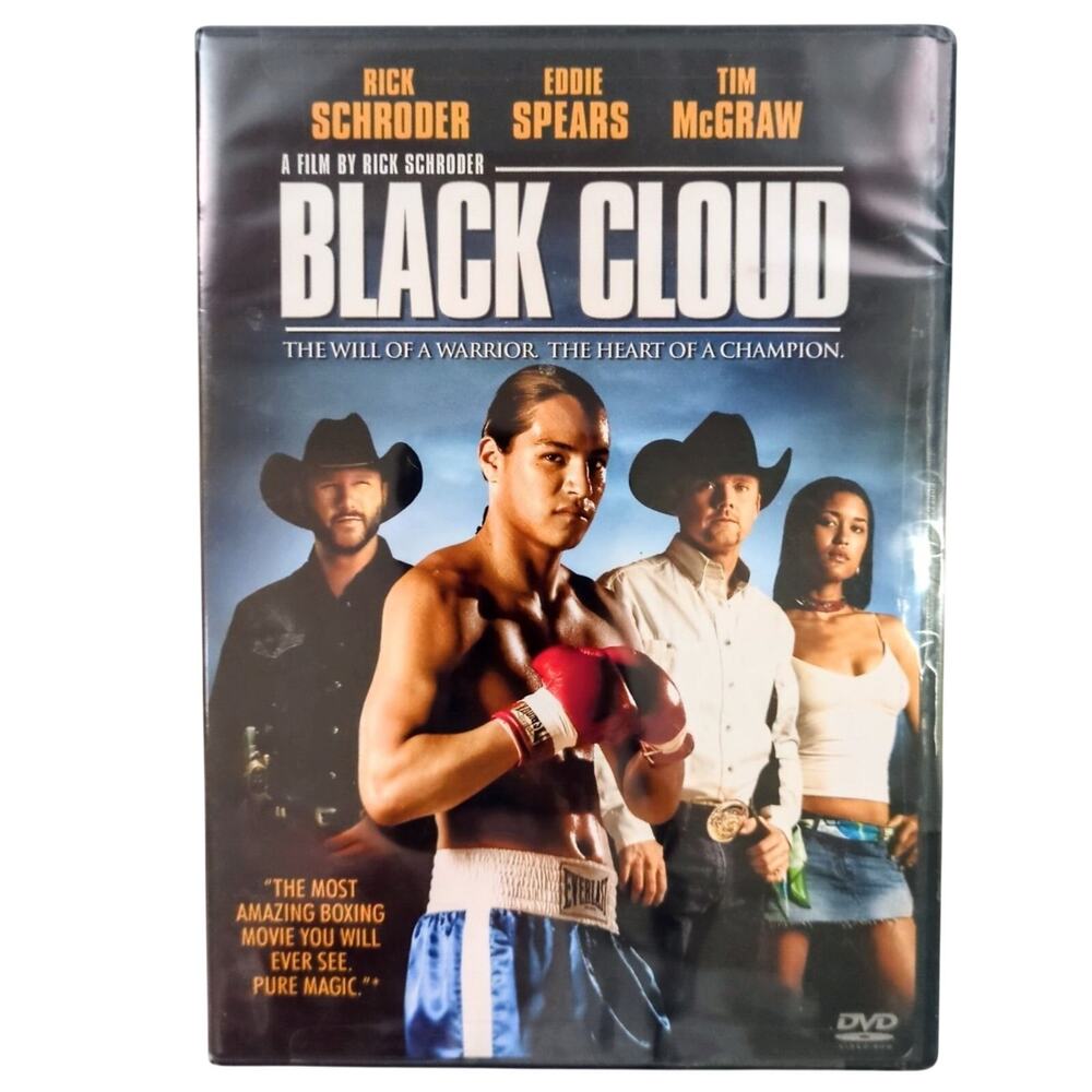 Black Cloud DVD 2004 Rick Schroder, Eddie Spears, Tim McGraw Boxing Film New